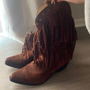 Shyanne fringe boots
